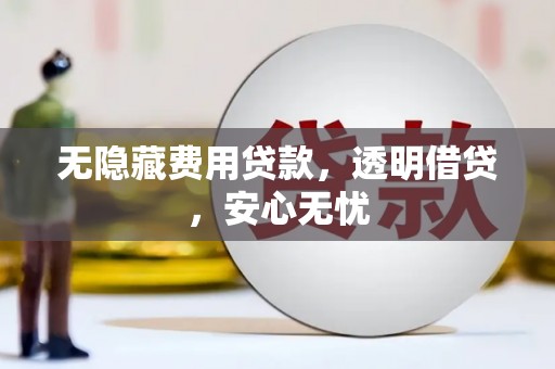 巴里坤无隐藏费用贷款，透明借贷，安心无忧