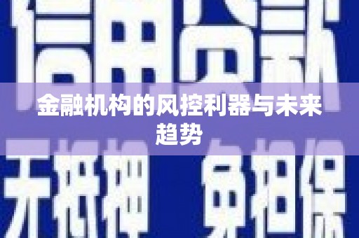 巴里坤金融机构的风控利器与未来趋势