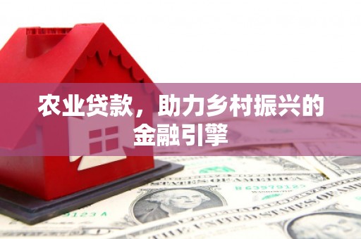巴里坤农业贷款，助力乡村振兴的金融引擎