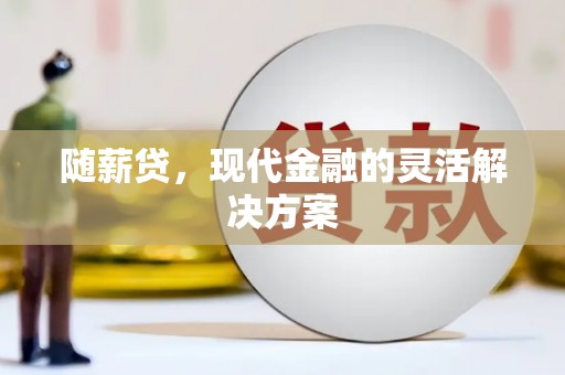 巴里坤随薪贷，现代金融的灵活解决方案