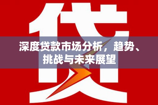 巴里坤深度贷款市场分析，趋势、挑战与未来展望