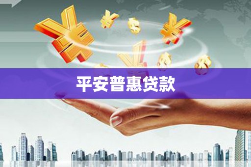巴里坤平安普惠贷款