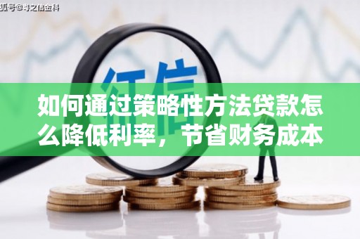 巴里坤如何通过策略性方法贷款怎么降低利率，节省财务成本