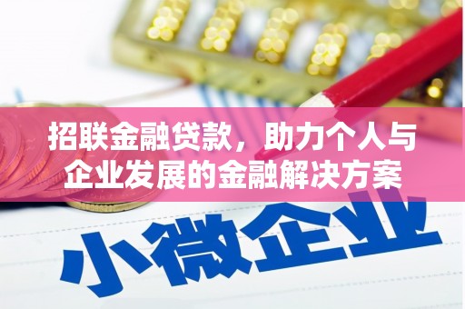 巴里坤招联金融贷款，助力个人与企业发展的金融解决方案