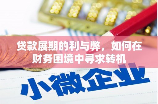巴里坤贷款展期的利与弊，如何在财务困境中寻求转机