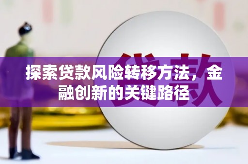 巴里坤探索贷款风险转移方法，金融创新的关键路径