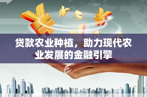 巴里坤贷款农业种植，助力现代农业发展的金融引擎