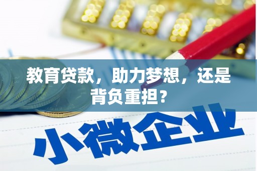 巴里坤教育贷款，助力梦想，还是背负重担？