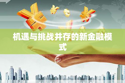 巴里坤机遇与挑战并存的新金融模式