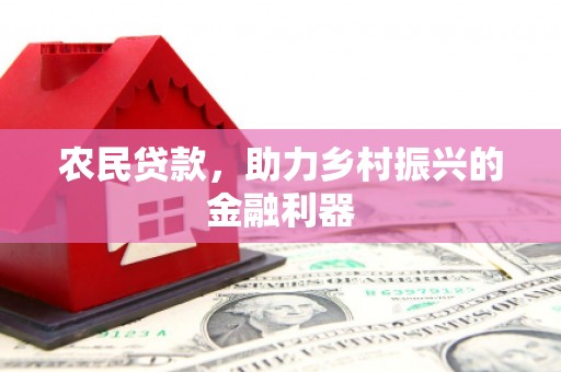 巴里坤农民贷款，助力乡村振兴的金融利器