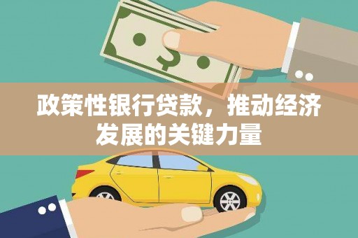 巴里坤政策性银行贷款，推动经济发展的关键力量