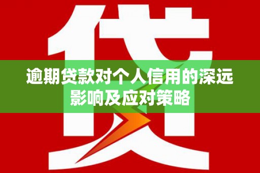 巴里坤逾期贷款对个人信用的深远影响及应对策略