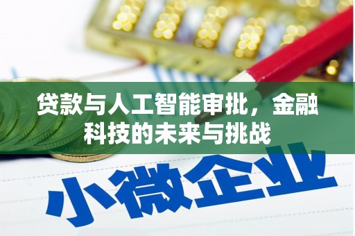 巴里坤贷款与人工智能审批，金融科技的未来与挑战