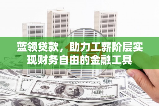 巴里坤蓝领贷款，助力工薪阶层实现财务自由的金融工具
