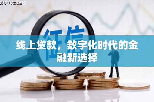巴里坤线上贷款，数字化时代的金融新选择