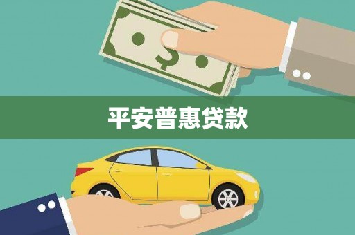 巴里坤平安普惠贷款