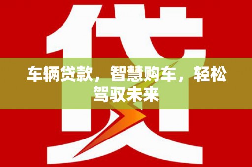 巴里坤车辆贷款，智慧购车，轻松驾驭未来