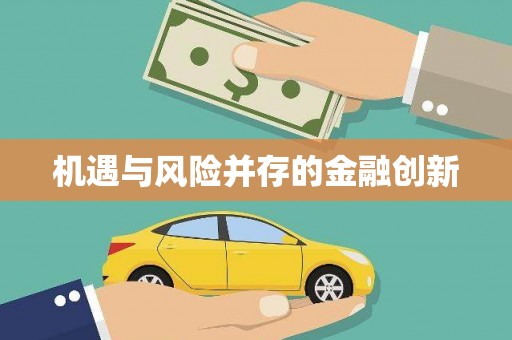 巴里坤机遇与风险并存的金融创新